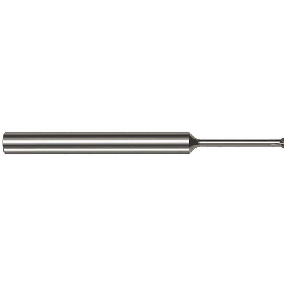 Harvey Tool - 0.165" Diam 90° 0.019" Chamfer 6-Flute Solid Carbide Back Chamfer - Exact Tooling