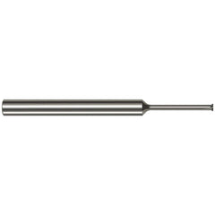Harvey Tool - 0.165" Diam 90° 0.019" Chamfer 6-Flute Solid Carbide Back Chamfer - Exact Tooling