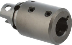 Kennametal - 1" Bore Diam, 1.97" Body Diam x 2.953" Body Length, Boring Bar Holder & Adapter - 0.1875" Screw Thread Lock, 2.21" Bore Depth, Internal & External Coolant - Exact Tooling