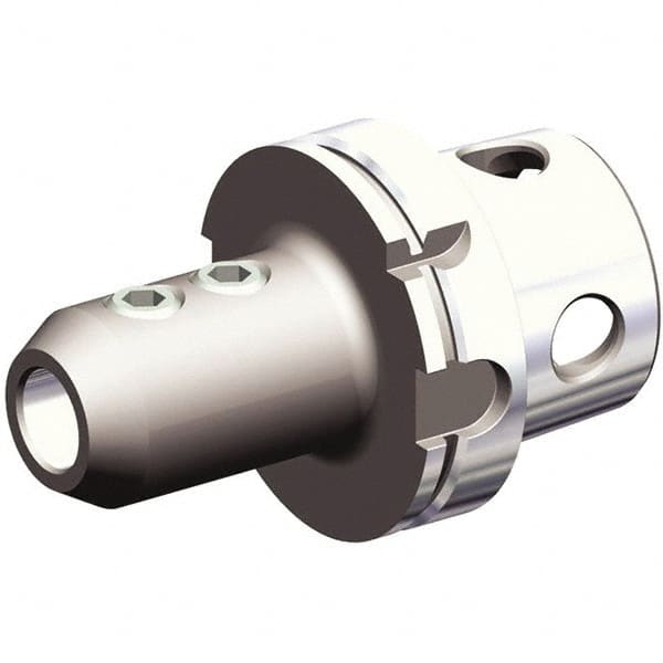 Kennametal - KM4X100 Modular Connection 2-1/2" Hole End Mill Holder/Adapter - 5-3/4" Projection, Through-Spindle Coolant - Exact Tooling