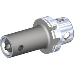 Kennametal - KM4X100/KM80 System Size, Modular Tool Holding System Adapter - 150mm Projection, 80mm Body Diam, Through Coolant - Exact Tooling