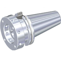 Kennametal - SIF80 System Size, DIN69871-40 Taper, Modular Tool Holding System Adapter - 61mm Projection, Through Coolant - Exact Tooling