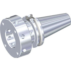 Kennametal - SIF80 System Size, CAT40 Taper, Modular Tool Holding System Adapter - 63mm Projection, Through Coolant - Exact Tooling