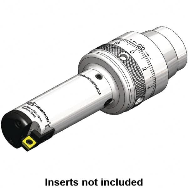 Kennametal - Neutral Hand Cut, 31.50mm Min Bore Diam, Size KR32 Modular Boring Cutting Unit Head - 3.3465" Max Bore Depth, Through Coolant - Exact Tooling