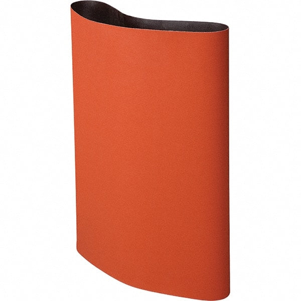 3M - 37" Wide x 75" OAL, 100 Grit, Ceramic Abrasive Belt - Ceramic, Coated, Cloth Backing, Series 777F - Exact Tooling