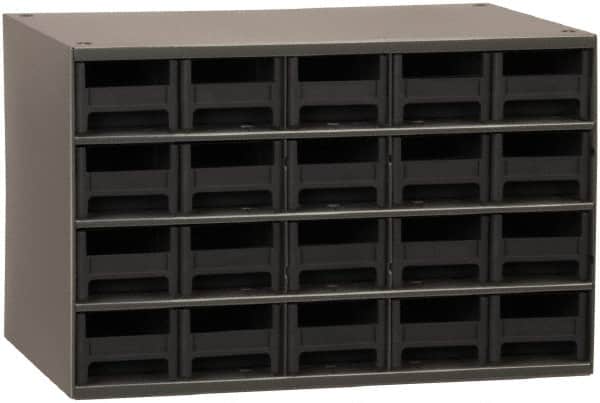 Akro-Mils - 20 Drawer, Small Parts Cabinet - 11" Deep x 17" Wide x 11" High - Exact Tooling