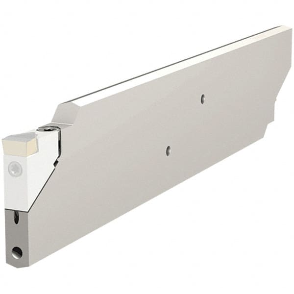 Iscar - Left Hand Cut Indexable Grooving Cartridge - TIGER-IQ Insert Style - Exact Tooling