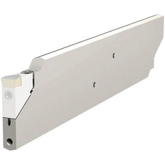 Iscar - Left Hand Cut Indexable Grooving Cartridge - TIGER-IQ Insert Style - Exact Tooling