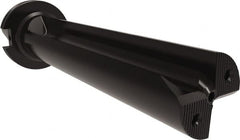 Allied Machine and Engineering - 10" Max Drill Depth, 4.5xD, 2" Diam, Indexable Insert Drill - 2 Inserts, CAT50 Taper Shank - Exact Tooling