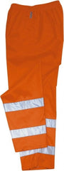 Ergodyne - Size 3XL, Orange, Rain Pants - 1 Pocket - Exact Tooling