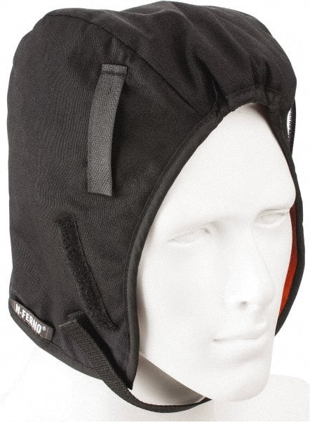 Ergodyne - Black, Underneath Hard Hat Winter Liner - Regular Length, 2 Layer - Exact Tooling