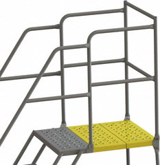 TRI-ARC - Deep Top Ladder Kit - For Use with Forward Descent Perforated Rolling Ladder - Exact Tooling