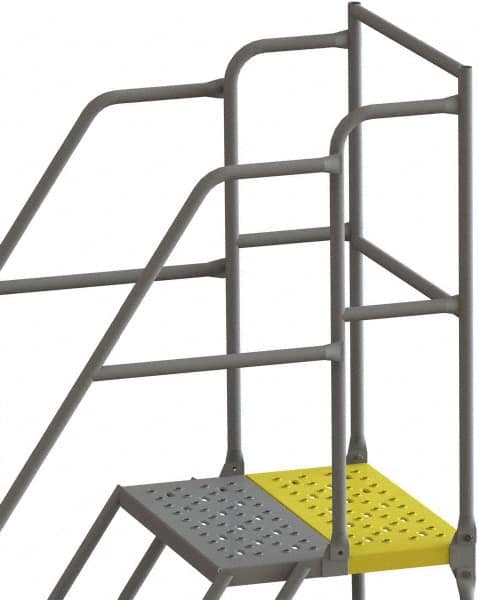 TRI-ARC - Deep Top Ladder Kit - For Use with Forward Descent Serrated Rolling Ladder - Exact Tooling