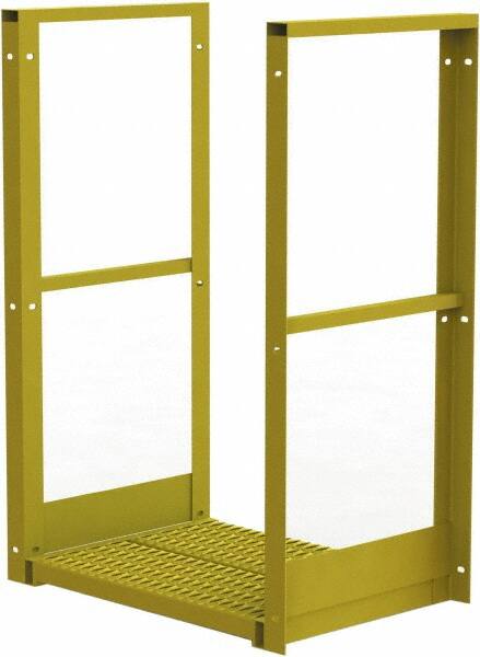 TRI-ARC - 44" Bridge Span - Crossover, 1,000 Lb Capacity, 44" Platform Height, 30" Base Width x 20" Base Depth, Serrated - Exact Tooling