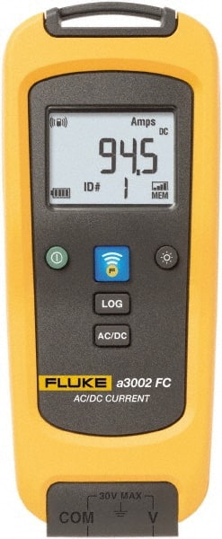 Fluke - FLK-A3002 FC, CAT IV, CAT III, Digital True RMS Wireless Clamp Meter with Clamp On Jaws - 600 AC Amps, 1000 DC Amps, Measures Current - Exact Tooling