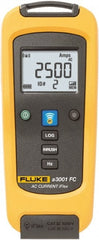 Fluke - FLK-A3001 FC, CAT IV, CAT III, Digital True RMS Wireless Clamp Meter with 10" Flex Jaws - 2500 AC Amps, Measures Current - Exact Tooling