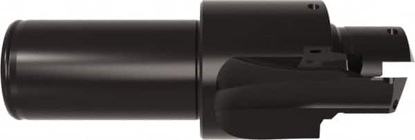 Allied Machine and Engineering - AND10050, MS 33649, SAE AS5202 Standard, 1-3/16-12, 14 Tube Dash Number, 60° Porting Angle, 1.211" Pilot Diam, 1-1/4" Shank Diam, Indexable Spade Blade Insert Porting Tool - 2 Porting Inserts, 5.046" Overall Length - Exact Tooling