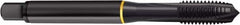 Guhring - #10-24 UNC, Oxide Finish, Cobalt Spiral Point Tap - Plug Chamfer, Right Hand Thread, 2.382" OAL, 0.551" Thread Length, 0.194" Shank Diam, 2B/3B Class of Fit, Series 4402 - Exact Tooling