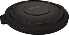 Rubbermaid - Round Lid for Use with 32 Gal Round Trash Cans - Black, Plastic, For Brute Trash Cans - Exact Tooling