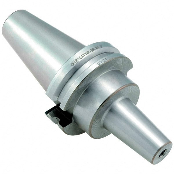 Techniks - 1/8 to 1.023" Capacity, 3.15" Projection, CAT40 Dual Contact Taper, ER40 Collet Chuck - 5.83" OAL - Exact Tooling