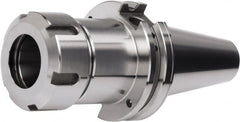 Accupro - 0.99mm to 12.97mm Capacity, 4" Projection, CAT50 Dual Contact Taper, ER20 Collet Chuck - 8" OAL - Exact Tooling