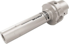 Seco - Combimaster 30.5mm HSK100A Taper Shank Milling Tip Insert Holder & Shank - 185mm Projection, 1.21" Neck Diam, M16 Neck Thread, 30.5mm Nose Diam, 235mm OAL, Steel Tool Holder - Exact Tooling