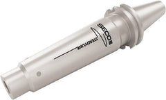 Seco - Combimaster 29.5mm CAT40 Taper Shank Milling Tip Insert Holder & Shank - 159mm Projection, 1.65" Neck Diam, M12 Neck Thread, 23mm Nose Diam, 253.4mm OAL, Steel Tool Holder - Exact Tooling