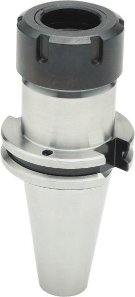 Parlec - 1mm to 16mm Capacity, 6.22" Projection, CAT40 Taper Shank, ER25 Collet Chuck - 8.91" OAL - Exact Tooling