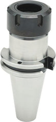 Parlec - 1mm to 13mm Capacity, 3.22" Projection, CAT40 Taper Shank, ER20 Collet Chuck - 5.91" OAL - Exact Tooling