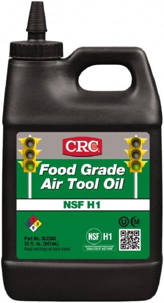 CRC - Bottle, ISO 32, Air Tool Oil - 29.6 Viscosity (cSt) at 40°C - Exact Tooling