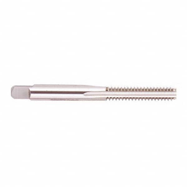 Regal Cutting Tools - M24x3.00 Metric Coarse 6H 4 Flute Bright Finish High Speed Steel Straight Flute Standard Hand Tap - Bottoming, Right Hand Thread, 4-29/32" OAL, 2-7/32" Thread Length, D8 Limit, Oversize - Exact Tooling