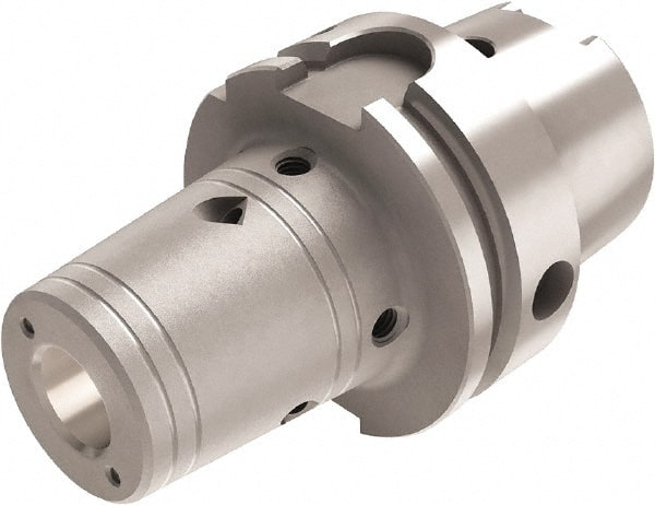 Seco - 3/4" Hole Diam, HSK100A Taper Shank Shrink Fit Tool Holder & Adapter - 75.7mm Projection, 44mm Nose Diam, Through Coolant - Exact Tooling