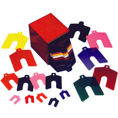 .001 AMBER 1X1 PLASTIC - Exact Tooling