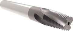 Allied Machine and Engineering - 1/4-18, 3/8-18 NPT, 0.305" Cutting Diam, 4 Flute, Solid Carbide Helical Flute Thread Mill - Internal/External Thread, 5/8" LOC, 3" OAL - Exact Tooling
