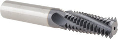Allied Machine and Engineering - 7/8-9 UN, 0.62" Cutting Diam, 4 Flute, Solid Carbide Helical Flute Thread Mill - Internal/External Thread, 1-3/8" LOC, 4" OAL, 5/8" Shank Diam - Exact Tooling