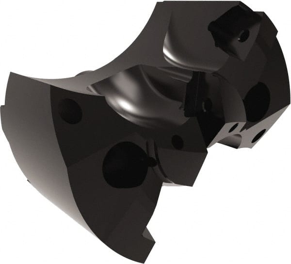 Allied Machine and Engineering - Series APX 76, 80mm Max Diam Pilot Insert Drill Head - T-A 2 Pilot Drill, 1-7/32" Pilot Drill Diam, 2 Nonpilot Inserts - Exact Tooling