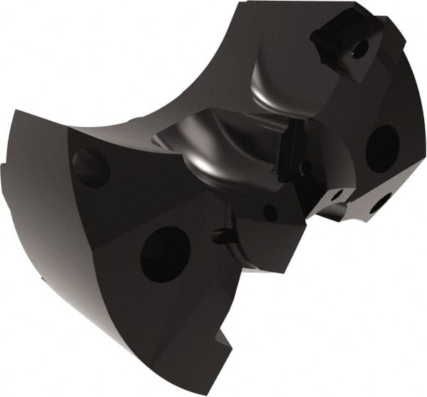 Allied Machine and Engineering - Series APX 95, 98mm Max Diam Pilot Insert Drill Head - T-A 2 Pilot Drill, 1-3/8" Pilot Drill Diam, 2 Nonpilot Inserts - Exact Tooling