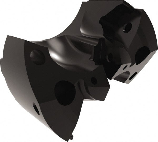 Allied Machine and Engineering - Series APX 51, 52mm Max Diam Pilot Insert Drill Head - T-A 1 Pilot Drill, 25/32" Pilot Drill Diam, 2 Nonpilot Inserts - Exact Tooling