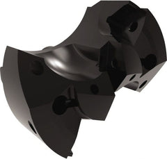 Allied Machine and Engineering - Series APX 63, 69.06mm Max Diam Pilot Insert Drill Head - T-A 2 Pilot Drill, 1-5/16" Pilot Drill Diam, 2 Nonpilot Inserts - Exact Tooling