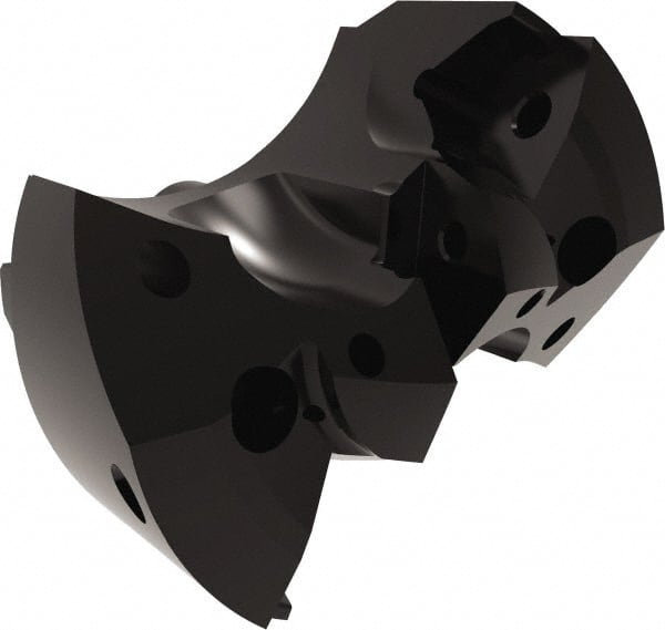 Allied Machine and Engineering - Series APX 57, 61.91mm Max Diam Pilot Insert Drill Head - T-A 2 Pilot Drill, 1" Pilot Drill Diam, 2 Nonpilot Inserts - Exact Tooling