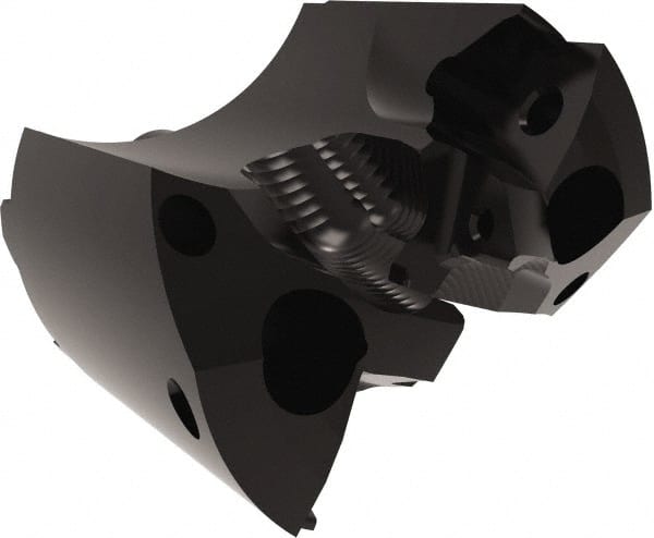 Allied Machine and Engineering - Series APX 38, 39mm Max Diam Pilot Insert Drill Head - GEN3SYS 15 Pilot Drill, 5/8" Pilot Drill Diam, 2 Nonpilot Inserts - Exact Tooling