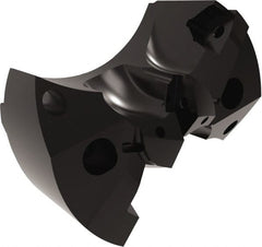 Allied Machine and Engineering - Series APX 89, 93.66mm Max Diam Pilot Insert Drill Head - T-A 2 Pilot Drill, 1-1/4" Pilot Drill Diam, 2 Nonpilot Inserts - Exact Tooling