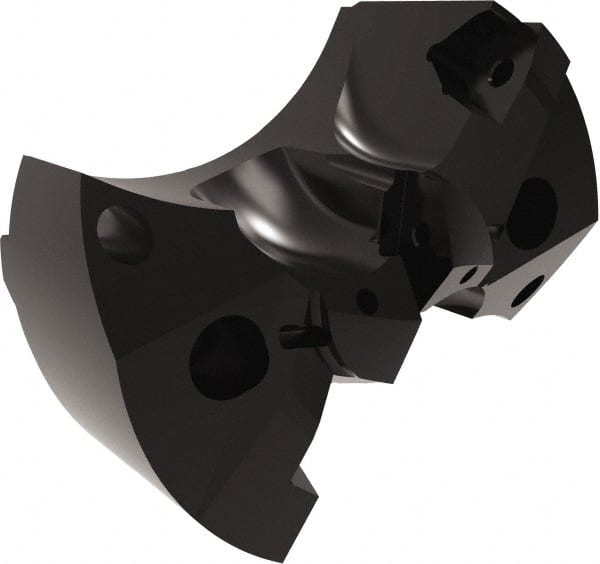 Allied Machine and Engineering - Series APX 89, 94mm Max Diam Pilot Insert Drill Head - T-A 2 Pilot Drill, 1-1/4" Pilot Drill Diam, 2 Nonpilot Inserts - Exact Tooling