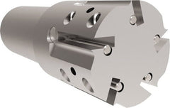 Allied Machine and Engineering - 1.755 (Straight), 1.888 (Tapered)" Cut Diam, 1-1/4" Shank Diam, Internal/External Indexable Thread Mill - Multiple Insert Styles, 38.1mm Insert Size, Toolholder Style THP, 4 1/2" OAL - Exact Tooling