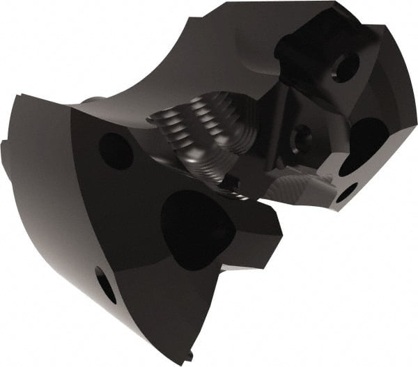 Allied Machine and Engineering - Series APX 38, 42mm Max Diam Pilot Insert Drill Head - GEN3SYS 18 Pilot Drill, 3/4" Pilot Drill Diam, 2 Nonpilot Inserts - Exact Tooling