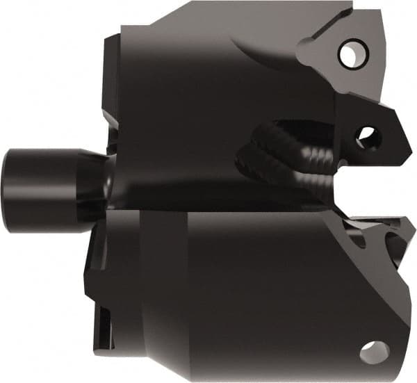 Allied Machine and Engineering - Series APX 38, 43mm Max Diam Pilot Insert Drill Head - GEN3SYS 20 Pilot Drill, 13/16" Pilot Drill Diam, 2 Nonpilot Inserts - Exact Tooling