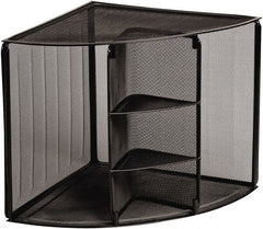 Rolodex - Black Desk Top Organizer - Mesh Metal - Exact Tooling