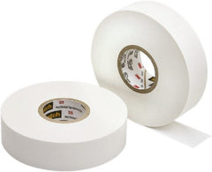Ability One - 3/4" x 66' x 7 mil White Rubber Electrical Tape - Exact Tooling