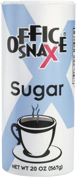 Office Snax - Granulated Fine Sugar - 20 Ounce Granulated Fine Sugar - Exact Tooling