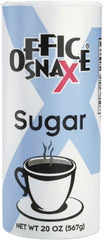 Office Snax - Granulated Fine Sugar - 20 Ounce Granulated Fine Sugar - Exact Tooling